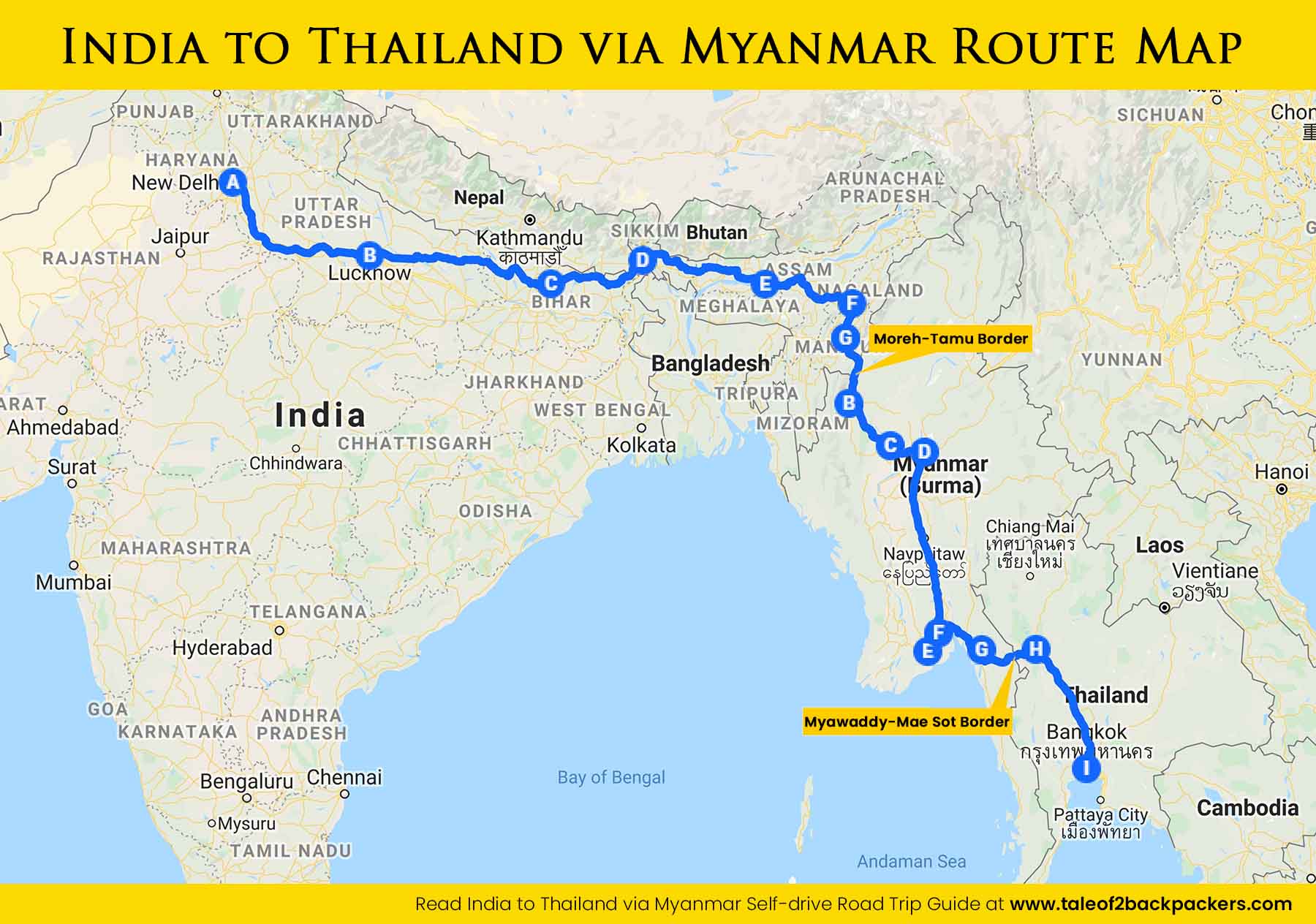 India To Singapore Distance By Road India To Thailand Singapore And Malaysia On A Bike